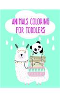 Animals coloring for toddlers