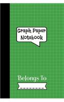 Graph Paper Notebook Belongs To
