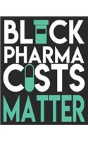 Black Pharmacists Matter: African American Pharmacy Christmas Composition Notebook 100 College Ruled Pages Journal Diary