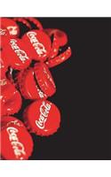 Soft Drink Notebook Large Size 8.5 x 11 Ruled 150 Pages Softcover