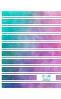 Dot Grid Journal: Watercolor Bullet Notebook with Dotted Pages for Journaling