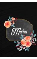 Maria: Personalized Journal for Women and Girls