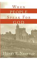 When People Speak for God