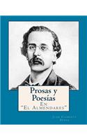 Prosas y poesias en El Almendares