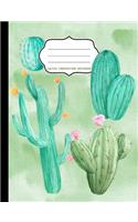 Cactus Composition Notebook