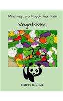 Mind map workbook for kids - Vegetables