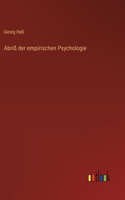 Abriß der empirischen Psychologie