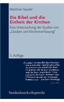 Die Bibel Und Die Einheit Der Kirchen