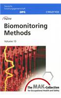 Biomonitoring Methods, Part IV