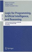 Logic for Programming, Artificial Intelligence, and Reasoning