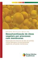 Dessolventização de óleos vegetais por processos com membranas