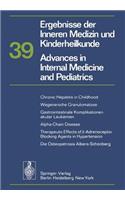 Ergebnisse Der Inneren Medizin Und Kinderheilkunde/Advances in Internal Medicine and Pediatrics