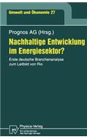 Nachhaltige Entwicklung Im Energiesektor?