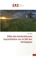 Effet des biofertilisants mycorhiziens sur le blé dur biologique