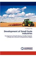 Development of Small Scale Industries