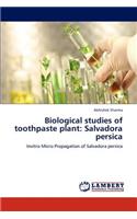 Biological studies of toothpaste plant