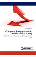 Computer Programme- An Intellectual Property