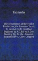 Testamentes of the Twelve Patriarches, the Sonnes of Iacob: Tr. Into Lat. by R. Grosthed: Englished by A.G. Ed. by R. Day. Wanting Sig. B4. the . Cropped. Englished By A. Gilby. Cropped.