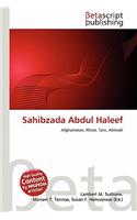Sahibzada Abdul Haleef