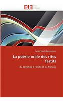 La Po�sie Orale Des Rites Festifs