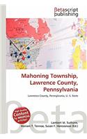 Mahoning Township, Lawrence County, Pennsylvania: (English)