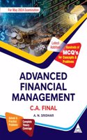 Advanced Financial Management for C.A. Final - For May 2024 Examination (Hundreds of MCQ's for Concepts & Problems)
