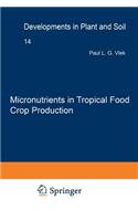 Micronutrients in Tropical Food Crop Production