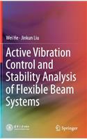 Active Vibration Control and Stability Analysis of Flexible Beam Systems