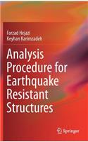 Analysis Procedure for Earthquake Resistant Structures