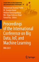 Proceedings of the International Conference on Big Data, Iot, and Machine Learning
