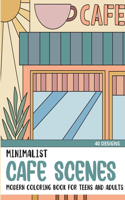 Minimalist Cafe Scenes