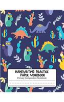 Handwriting Practice Paper Workbook Primary Composition Notebook