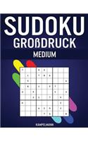 Sudoku Großdruck Medium: 250 mittelschwere Sudokus mit Lösungen - Großdruck