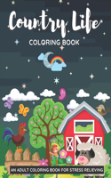 Country Life Coloring Book