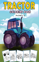 Tractor coloring book