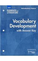 Elements of Literature: Vocabulary Development Introductory Course