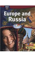 Geography Middle School, Europe and Russia: Student Edition 2009