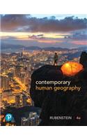 Contemporary Human Geography Plus Mastering Geography with Pearson Etext -- Access Card Package