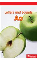 Storytown: Below Level Reader Teacher's Guide Grade K Letters and Sounds AA