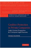 Creditor Protection in Private Companies