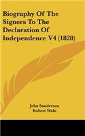 Biography Of The Signers To The Declaration Of Independence V4 (1828)