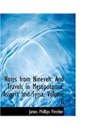 Notes from Nineveh