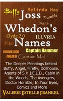 Joss Whedon's Names