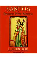 Santos of Spanish New Mexico, A Coloring Book