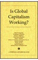 Is Global Capitalism Working?