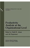 Productivity Analysis at the Organizational Level