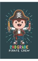 2nd Grade Pirate Crew: Week to Page Academic Diary Planner July 2019 - June 2020