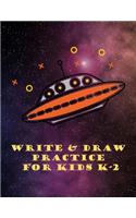 Write & Draw Practice Journal For Kids K-2