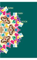 Blank Diary book