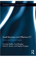 Small Businesses and Effective ICT